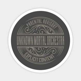 Unknown Mortal Orchestra Vintage Ornament Magnet